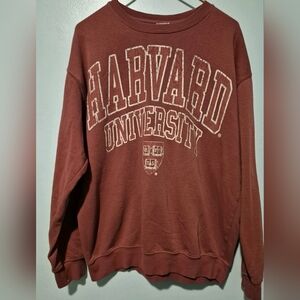 Harvard University Veritas Sweatshirt Size Med Unisex Ivy league School Classic